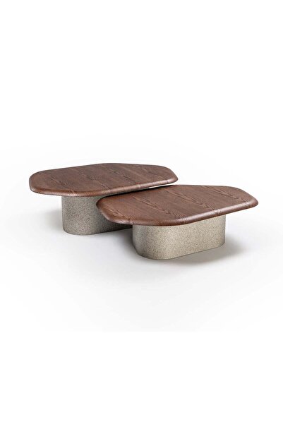 homez Serena Centre Table, Walnut