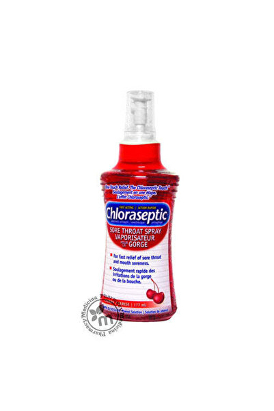 chloraseptic Sore Throat Relief Spray Cherry Flavor, 177ml