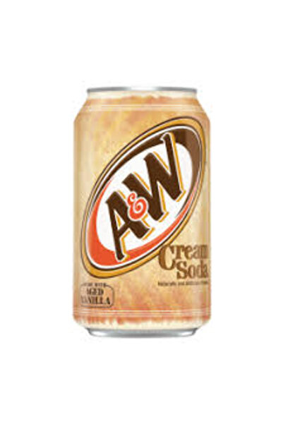 A&W مشروب كريم صودا 355 مل، (12 عبوة × 2)