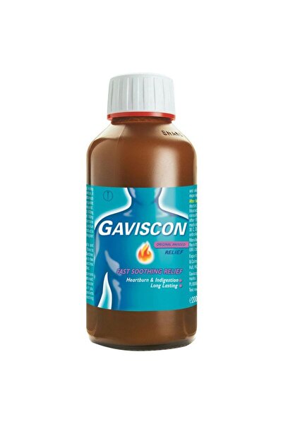 Gaviscon سائل مهدئ وسريع المفعول بنكهة اليانسون الأصلية، 200 مل