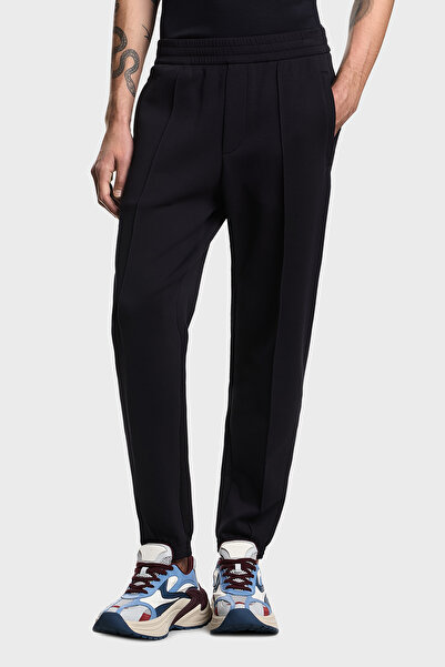 Emporio Armani Cotton Regular Fit High Waist Pants Men's Trousers Em004542 Af...