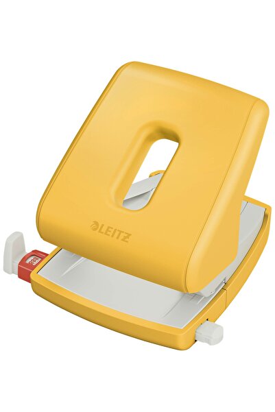 Leitz Perforator de birou cu 30 de coli, model 5004, galben chihlimbar, Cosy