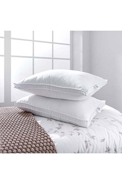 Boutique Blanche وسادة فائقة النعومة من الألياف الدقيقة البيضاء