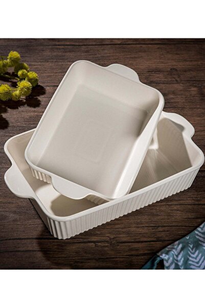 LA MESA Rect Oven To Table Dish 34Cm