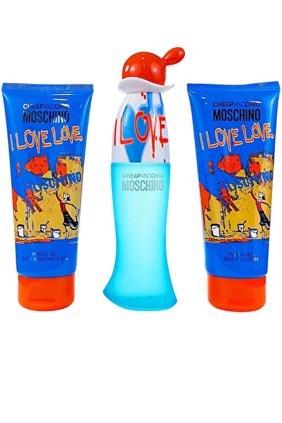 Moschino Set Moschino: I Love, Eau De Toilette, For Women, 50 ml + I Love, Cl...