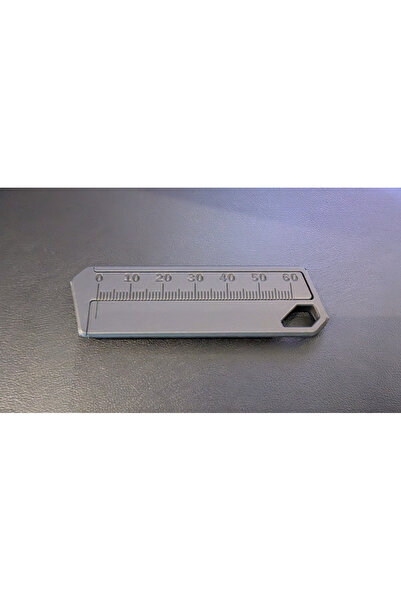 Kanem3D Kumpas Anahtarlık Hafif Plastik Dayanıklı Malzeme 60mm