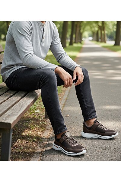 KAFKASLAR AYAKKABI Orthopedic Elasticated Air-Conditioned Daily Men's Sports ...