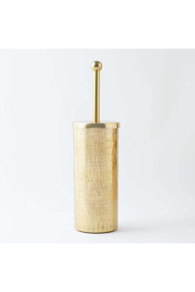 homez Aluminium Toilet Brush Holder, Gold