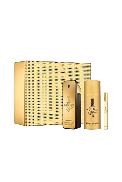 Paco Rabanne Σετ Paco Rabanne: 1 Million, Eau De Toilette, Ανδρικά, 100 ml + ...