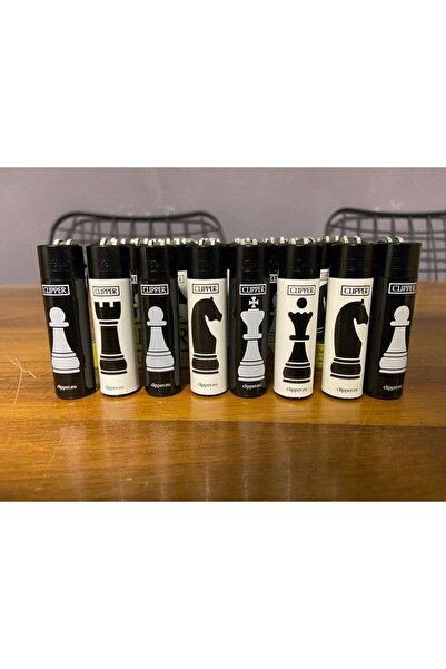 Saatistan Şık Santraç Taş Modelli 8'li Çakmak Seti, Şık ve Dayanıklı Tasarım