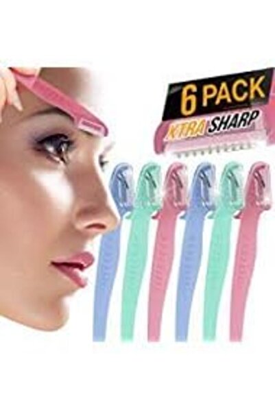 Nylea Eyebrow Trimmer Tool for Men and Women by (Pack of 6)