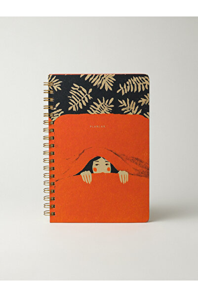 Minihol Lery Spiralli Planlı Defter (16 x 24 cm)