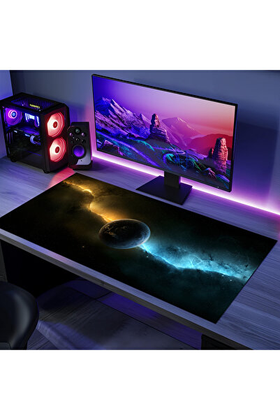 PATRON Halı MU_203 Bilgisayar Mause Pad Kaymaz Pvc Deri Taban , A Kalite Ürün