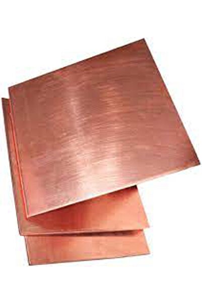 BAKIRSAN SAF BAKIR PLAKA 11x27CM BAKIR PLAKA SAF BAKIR LEVHA 110X270MM SAC BA...