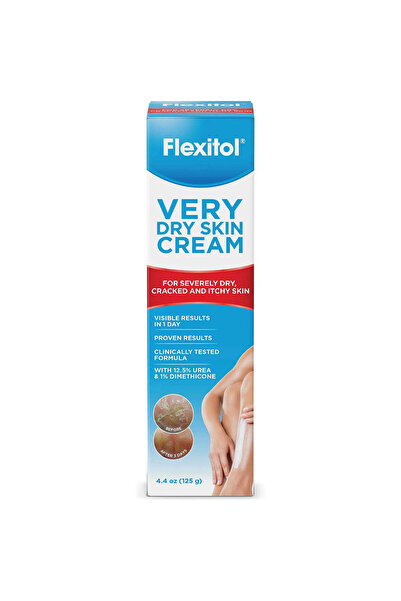 FLEXITOL Body Cream with Urea & Dimethicone for Very Dry Skin, 125g