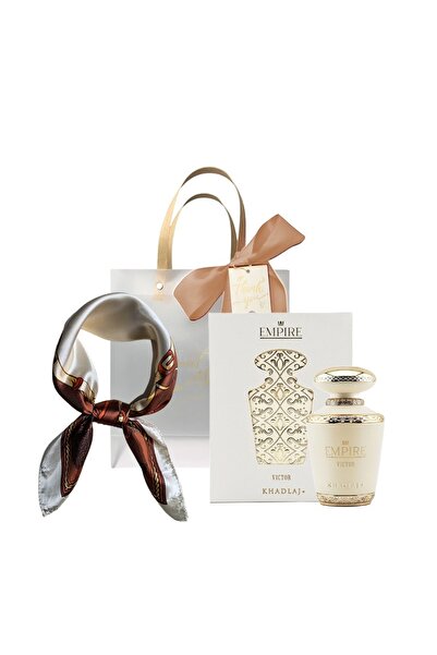 Khadlaj Set Empire, Apa de Parfum, Unisex, 100 ml + Esarfa Satin + Geanta Cadou