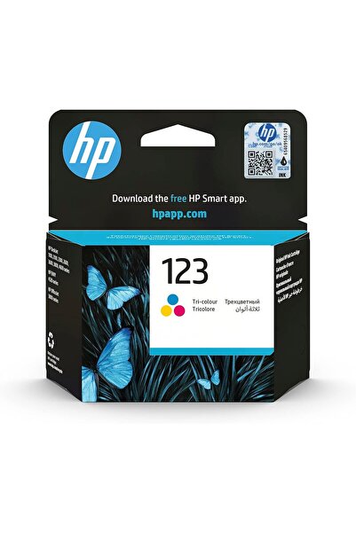 Aspire Books HP 123 Tri-Color Original Ink Cartridge