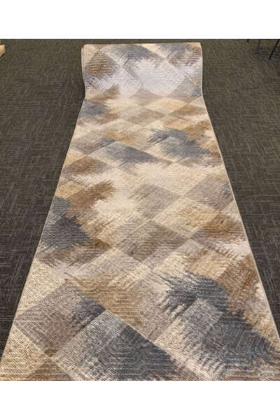 SARAR HALI Kaymaz Tabanlı Makinada Yıkanabilir Dekoratif & Şık Desenli Halı