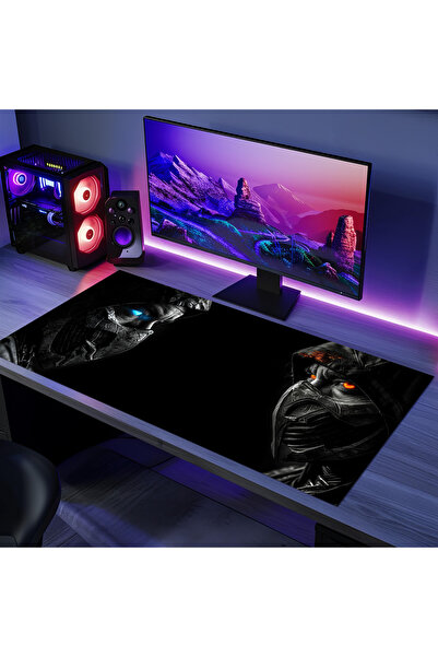 PATRON Halı MU_217 Bilgisayar Mause Pad Kaymaz Pvc Deri Taban , A Kalite Ürün