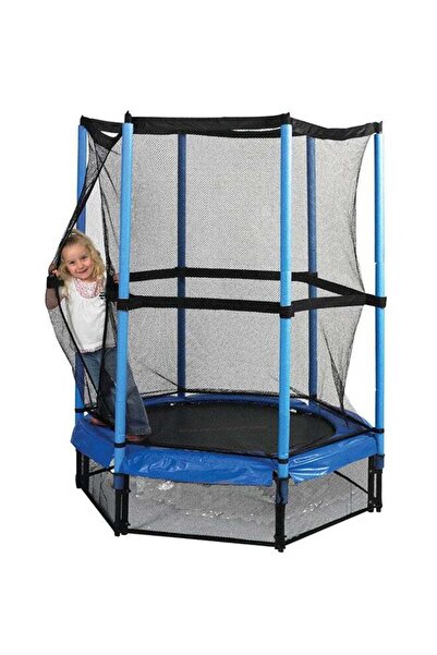 MAAS Durable Indoor and Outdoor Trampoline with Safety Net for Safe Play 55x1...