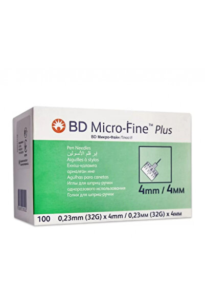 becton dickinson ابر قلم انسولين بي دي مايكرو - فاين بلس 4 M
