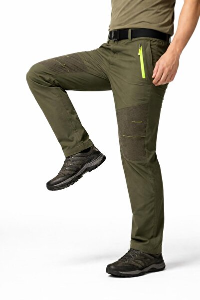 Wolff Likralı Esnek İnce Rahat Kumaş Outdoor Diz Detaylı Kamp Outdoor Pantolon