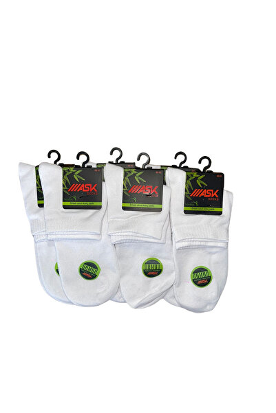 ask Men's 6-Piece Bamboo Long Socks