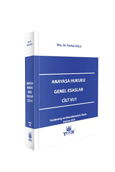 Yetkin Yayınları Anayasa Hukuku Genel Esasları Ferhat Uslu+ Kraft Defter