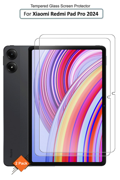 Generic 2 Pack Xiaomi Redmi Pad Pro 2024 12.1 inch - Premium Tempered Glass S...