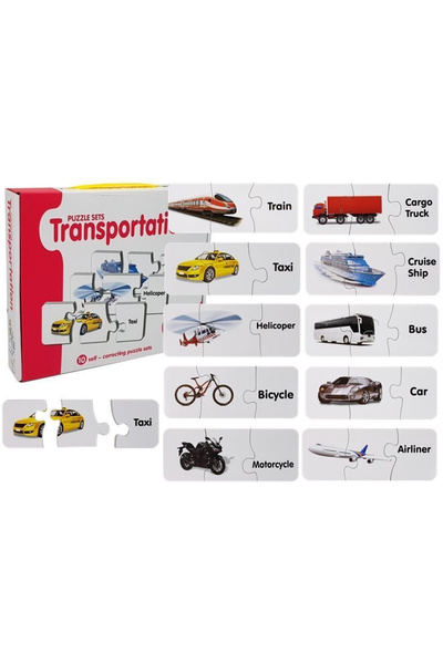 Three top online Educational Puzzle Transport Puzzle 10 Connections