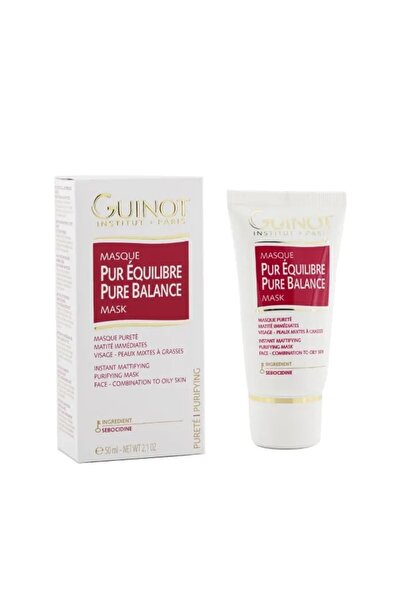 Guinot Μάσκα ματίσματος για λιπαρό δέρμα, Pur Equilibre Pure Balance, 50ml