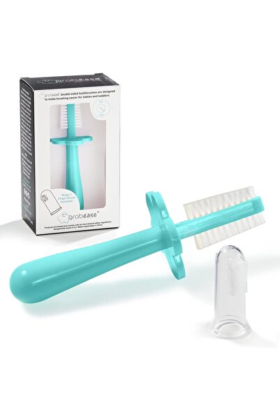 grabease فرشاة أسنان مزدوجة الجوانب للأطفال