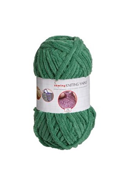 SHOPIENS Fir de tricotat acrilic verde mentă 50 g