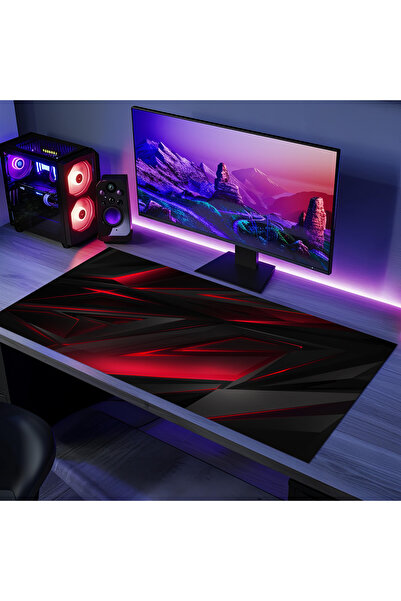 PATRON Halı MU_206 Bilgisayar Mause Pad Kaymaz Pvc Deri Taban , A Kalite Ürün