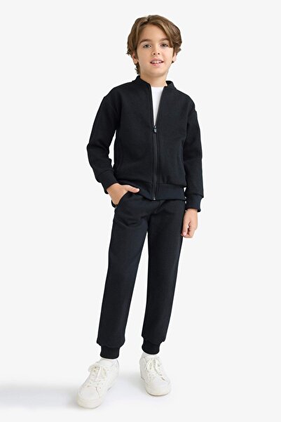 DeFacto Pulover pentru băieți D2803A8/BK81 NEGRU