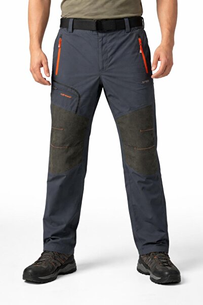 Wolff بنطلون ليكرا مرن ورقيق ومريح من القماش للاستخدام الخارجي مع تفاصيل عند ...