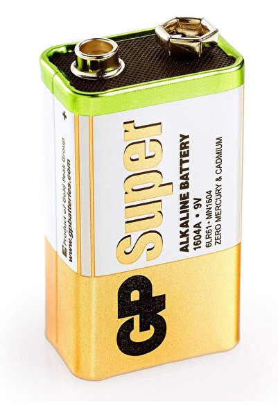 GP Super Alkaline 9V Battery (6LR61)