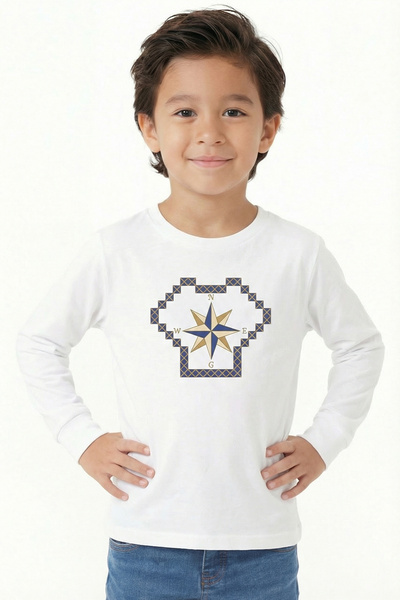 Modmey Μακρυμάνικο μπλουζάκι για αγόρια με στάμπα B3