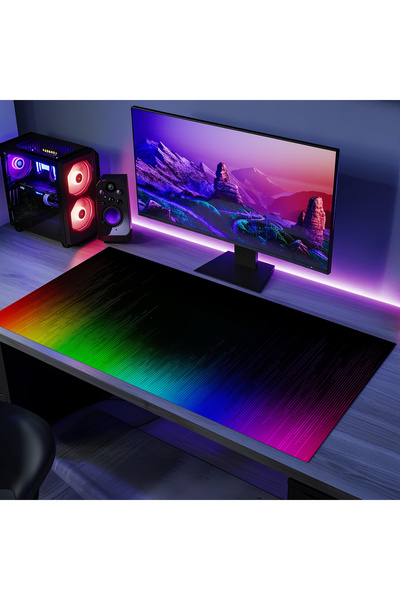 PATRON Halı MU_205 Bilgisayar Mause Pad Kaymaz Pvc Deri Taban , A Kalite Ürün