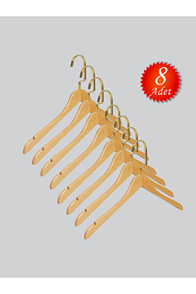 NYN Дерев'яний M001-Ç (GOLD KANCA LAMA) Сорочка, футболка, блузка, сукня Віша...