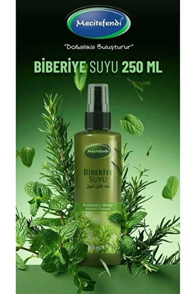 mecitefendi dogal Mecitefendi Doğal Biberiye suyu 250 ml sprey şişe