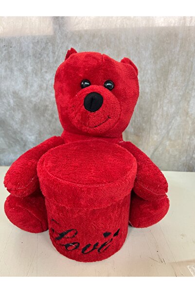 nazlı çiçekçilik 14 Şubat Sevgililer Günü Hediyelik Ayıcık Kırmızı