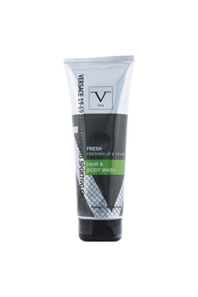V Italia , Fresh, Freshens, Body Wash, For Hair & Body, 250 ml