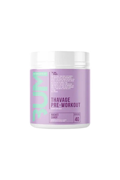 RAW NUTRITION سي بي يو إم ثافاج ما قبل التمرين 40/20'svg 498 جم روكيت كاندي -...