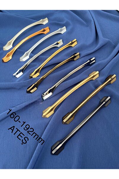 NİSAM AKS ATEŞ 160_192 mm ALTIN mobilya kulp