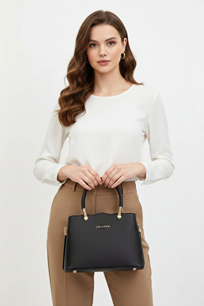 Levidor 930514 Women's 2-Compartment Handy Hand & Shoulder Bag