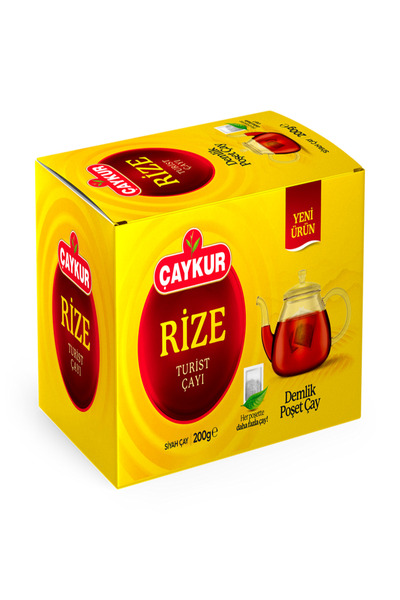 Çaykur RİZE TURİST DEMLİK POŞET ÇAY 200 GR 40'LI 5 ADET