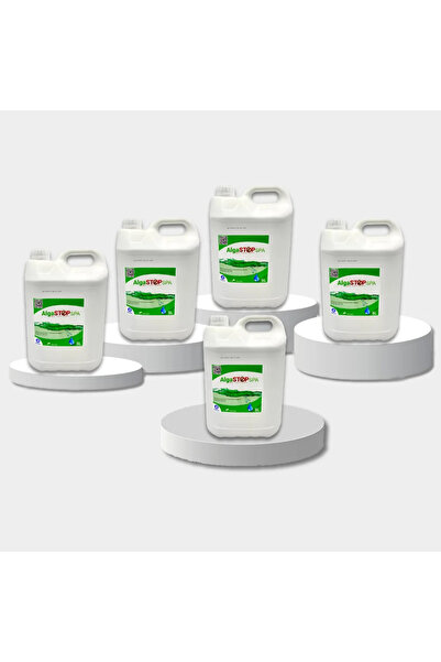 Aquatics Pachet Substanta Antialge pentru Piscina, AlgaSTOP SPA, 5L, 4+1 Buc