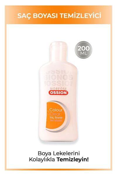 Morfose Ossion Saç Boyası Temizleyicisi 200 ml