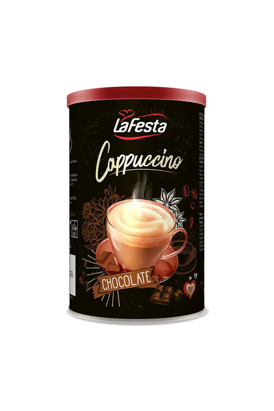 La Festa Cutie Cappuccino cu aromă de ciocolată, 200 g